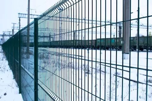 Как установить 3D-забор